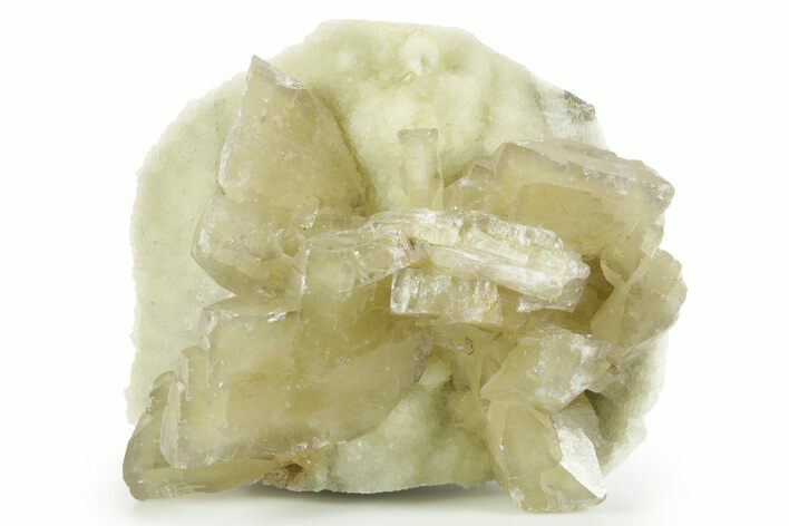 Tabular Barite Crystal Cluster with Phantoms - China #362615